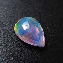 10.70 Carat Natural Fire OPAL Loose Gemstone Beautiful Pear Cut CERTIFIED