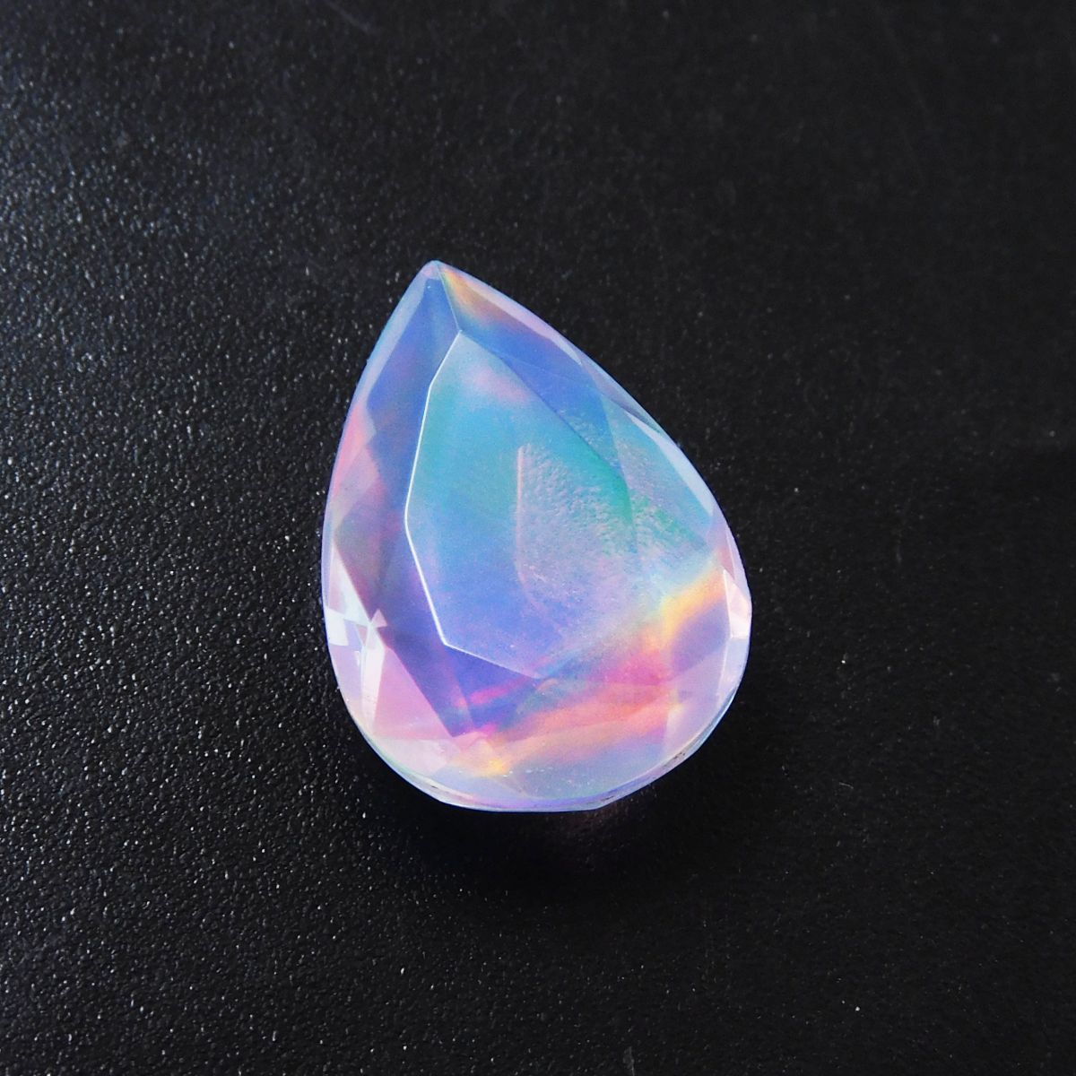 10.70 Carat Natural Fire OPAL Loose Gemstone Beautiful Pear Cut CERTIFIED