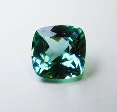 Ring Size Square Cushion Cut 8 Ct Grandidierite NATURAL Green Loose Gemstone
