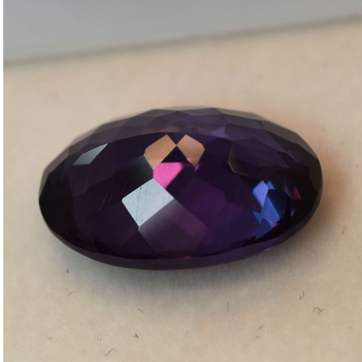 15.20 Ct CERTIFIED Natural Alexandrite Color Change Loose Gemstone Oval Cut