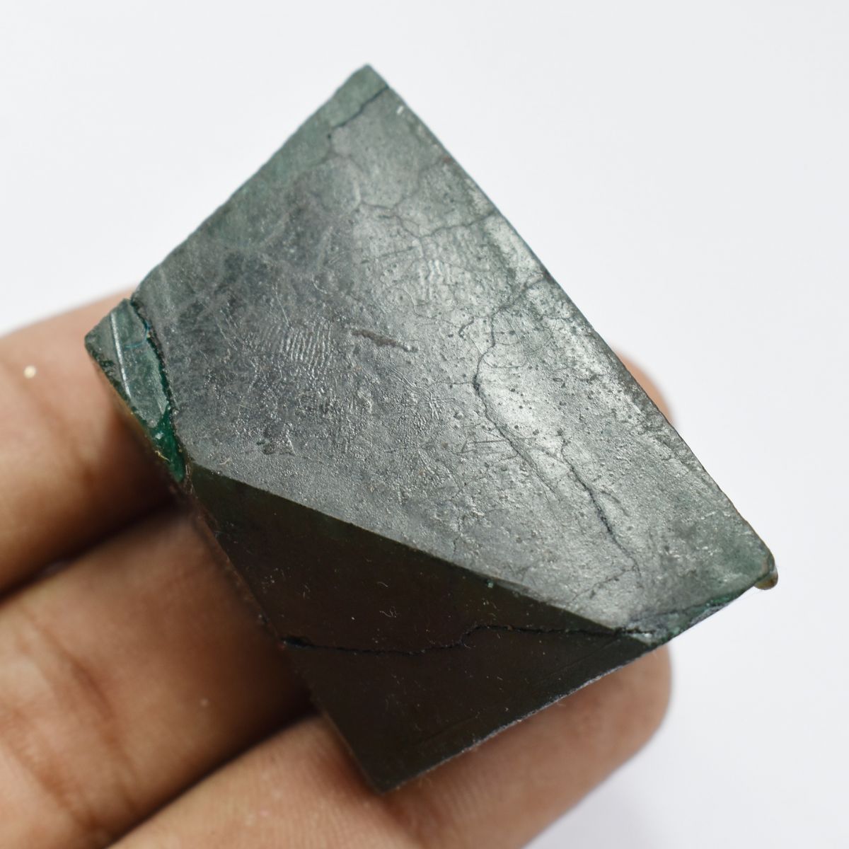 Dyed Rough Huge Size 314.10 Ct Natural Green Emerald CERTIFIED Loose Gemstone