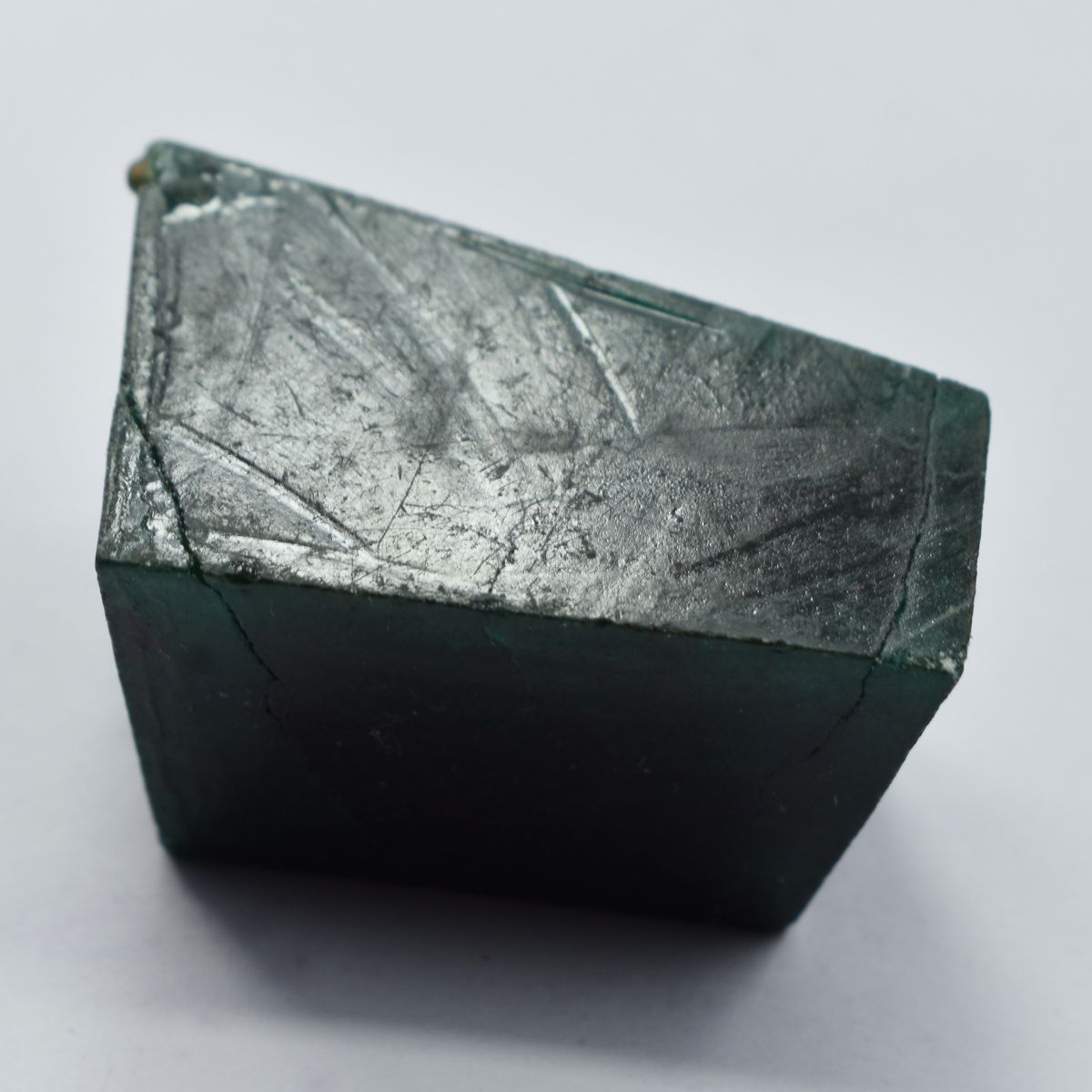 Dyed Rough Huge Size 314.10 Ct Natural Green Emerald CERTIFIED Loose Gemstone