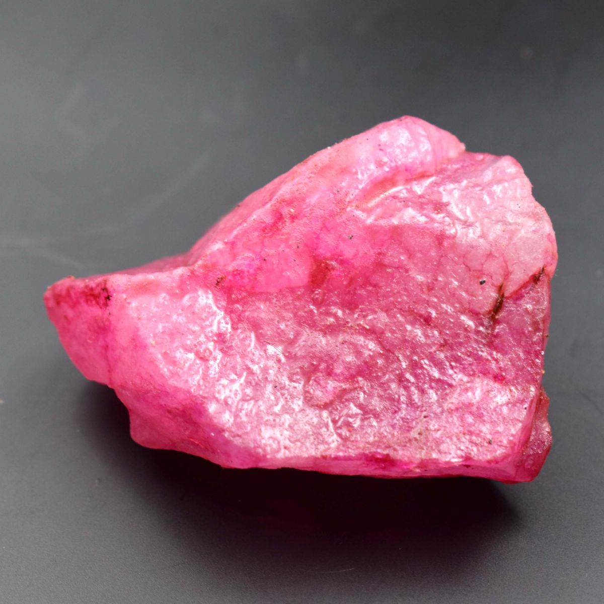 424.75 Ct Natural PINKISH Ruby Uncut Rough CERTIFIED Rare Loose Gemstone