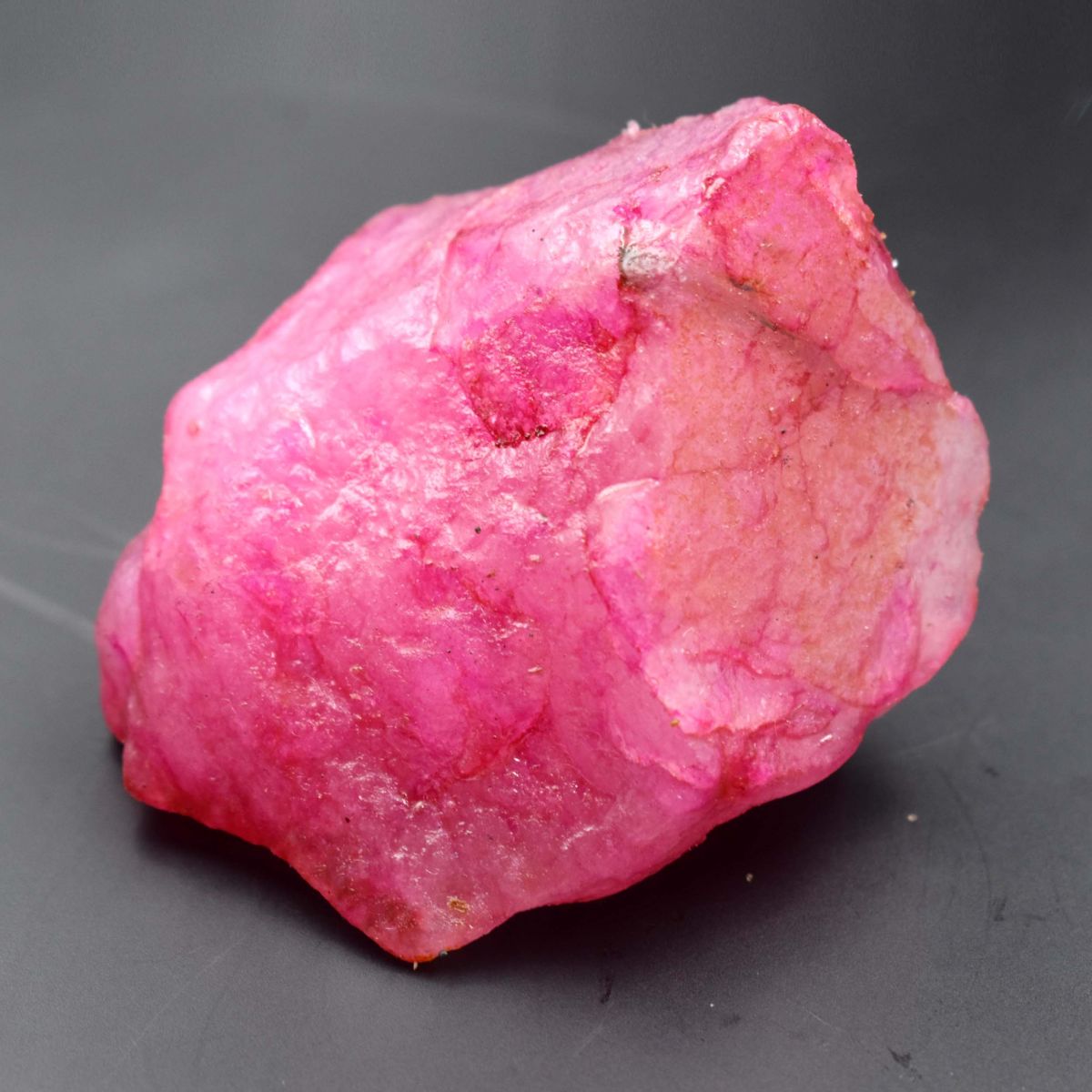 424.75 Ct Natural PINKISH Ruby Uncut Rough CERTIFIED Rare Loose Gemstone