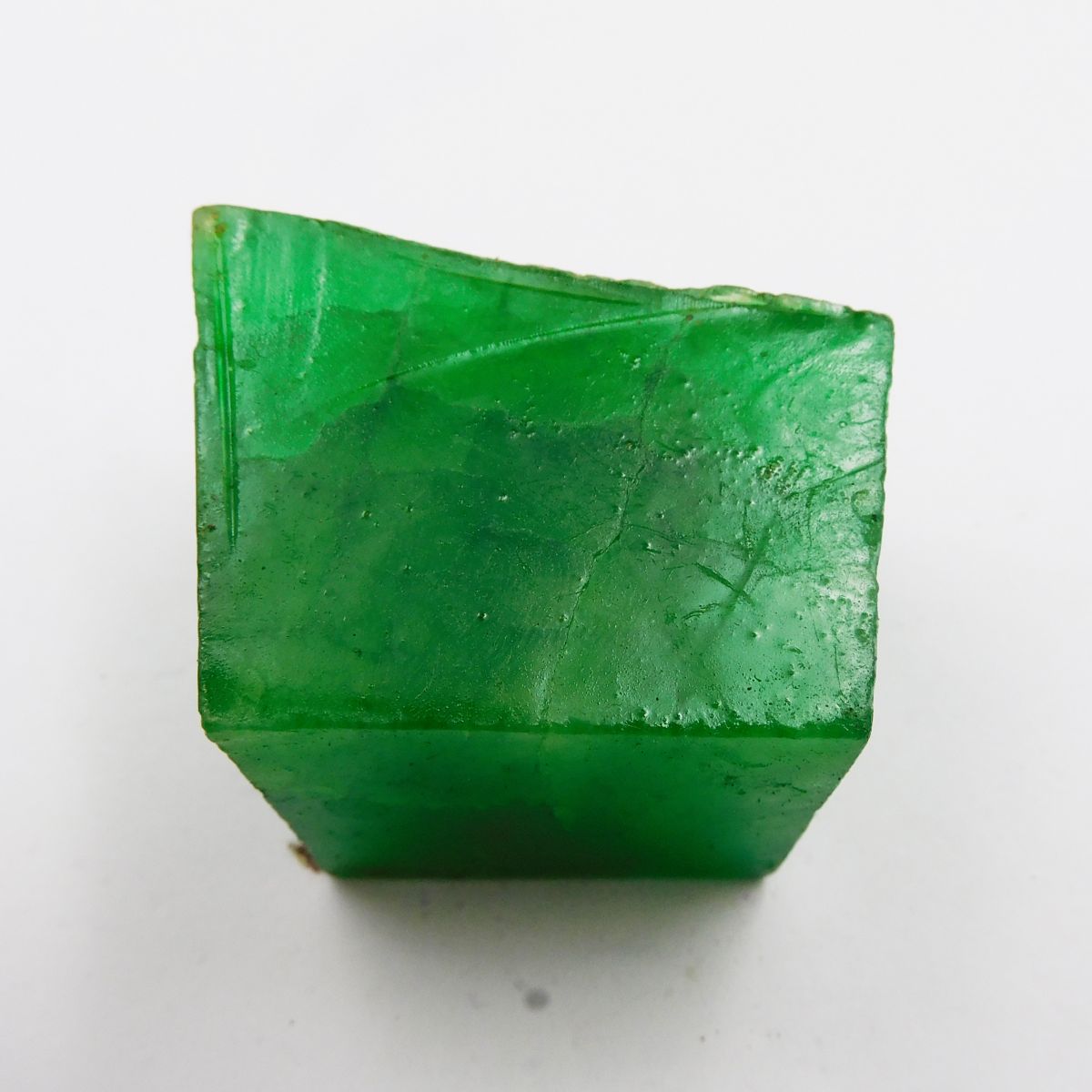 453.70 Ct Natural Emerald Green Rough Uncut Huge Size Loose Gemstone CERTIFIED