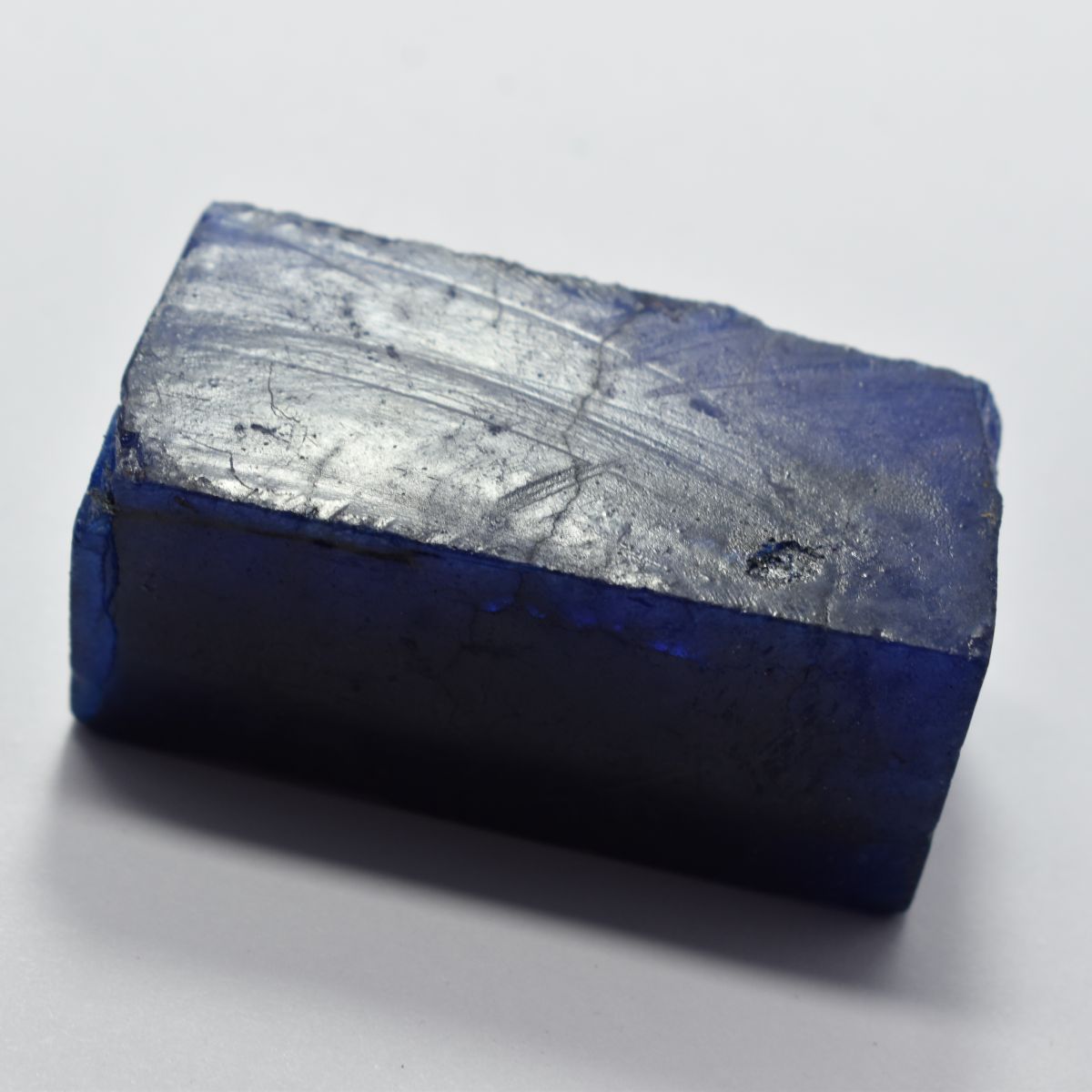 Blue Tanzanite Rough 186.36 Ct Natural CERTIFIED Loose Gemstone Perfect Uncut