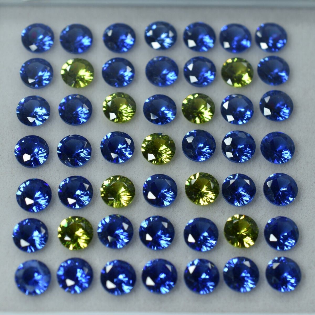 16 Pcs Natural Mix Color Sapphire 5x5 mm Lot Certified Round Cut Loose Gemstone