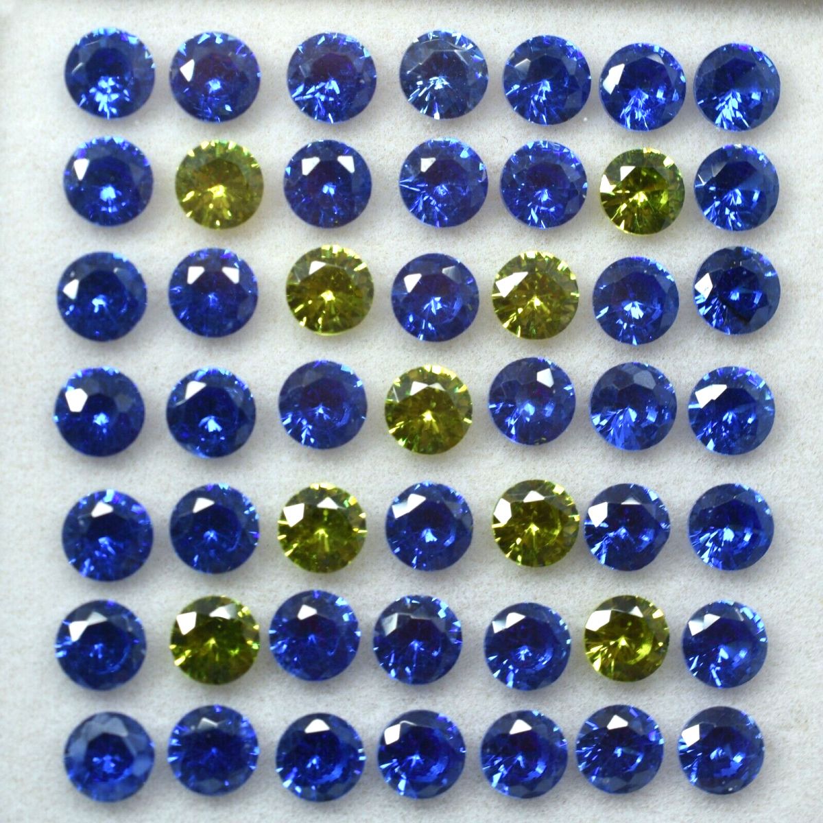 16 Pcs Natural Mix Color Sapphire 5x5 mm Lot Certified Round Cut Loose Gemstone