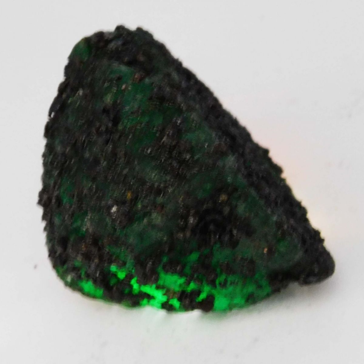 Zambia EMERALD Green UnCut Rough NATURAL 86 Ct CERTIFIED Earth Mind Gemstone