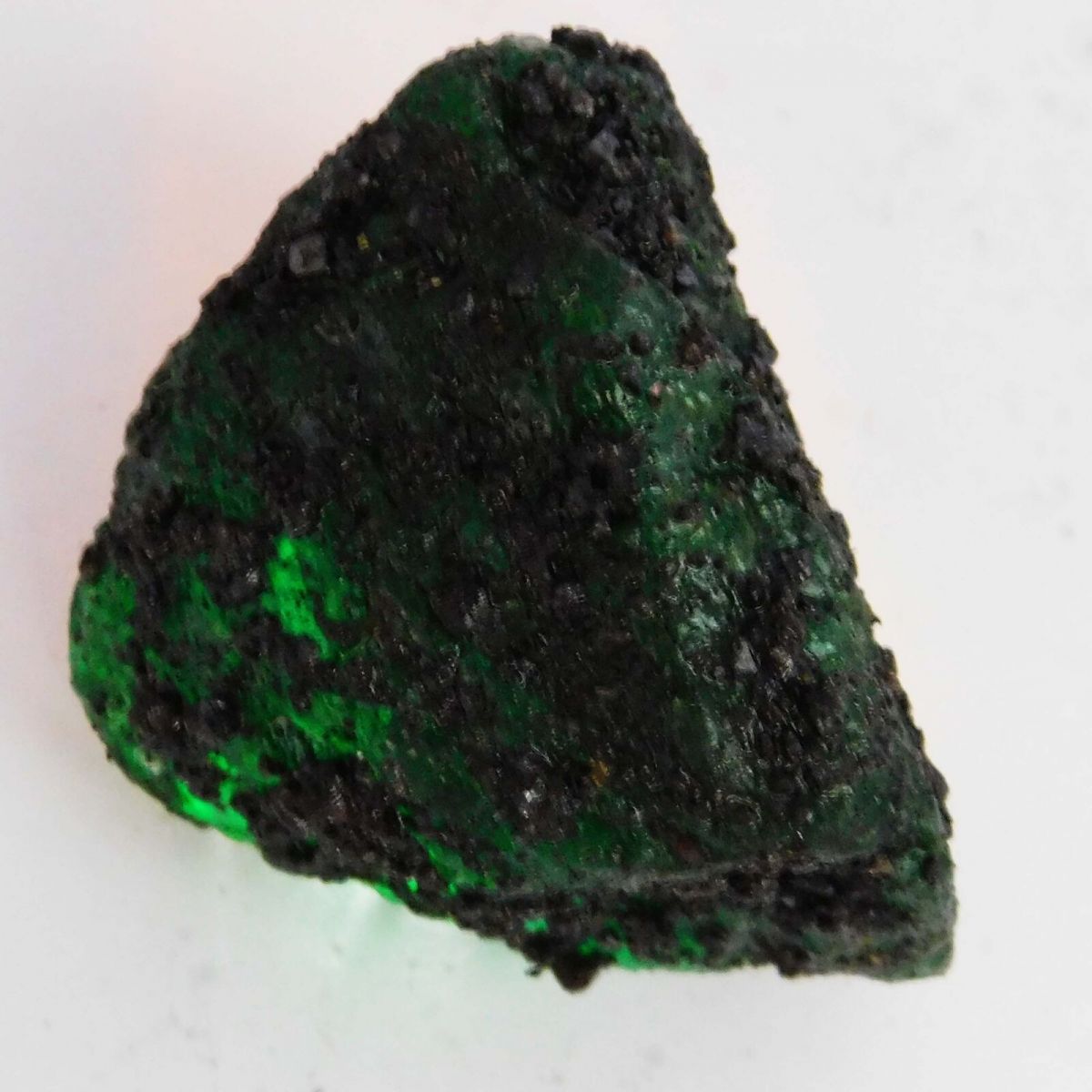 Zambia EMERALD Green UnCut Rough NATURAL 86 Ct CERTIFIED Earth Mind Gemstone
