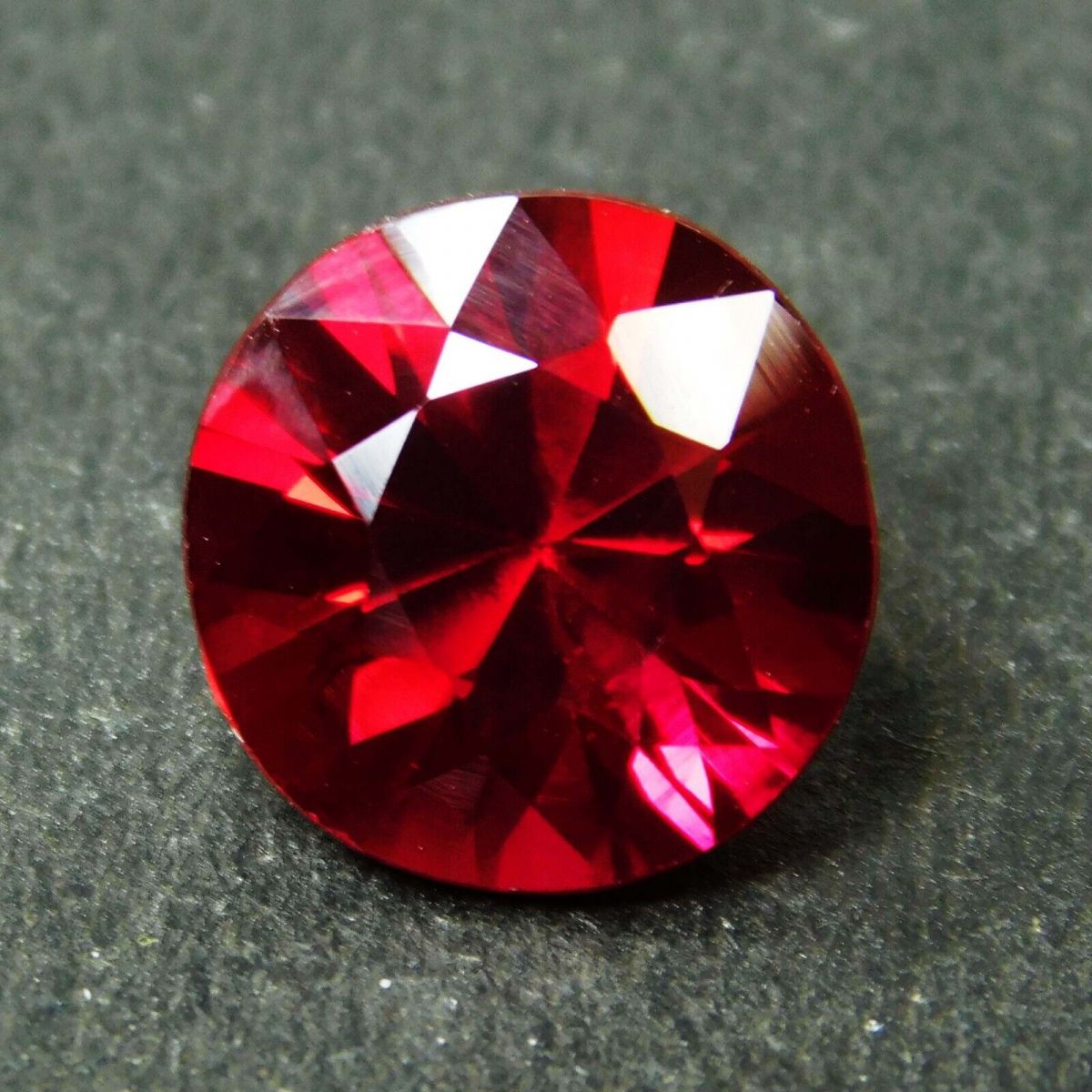 Natural Bloody Red Ruby Round Diamond Cut 9.00 Ct CERTIFIED Loose Gemstone