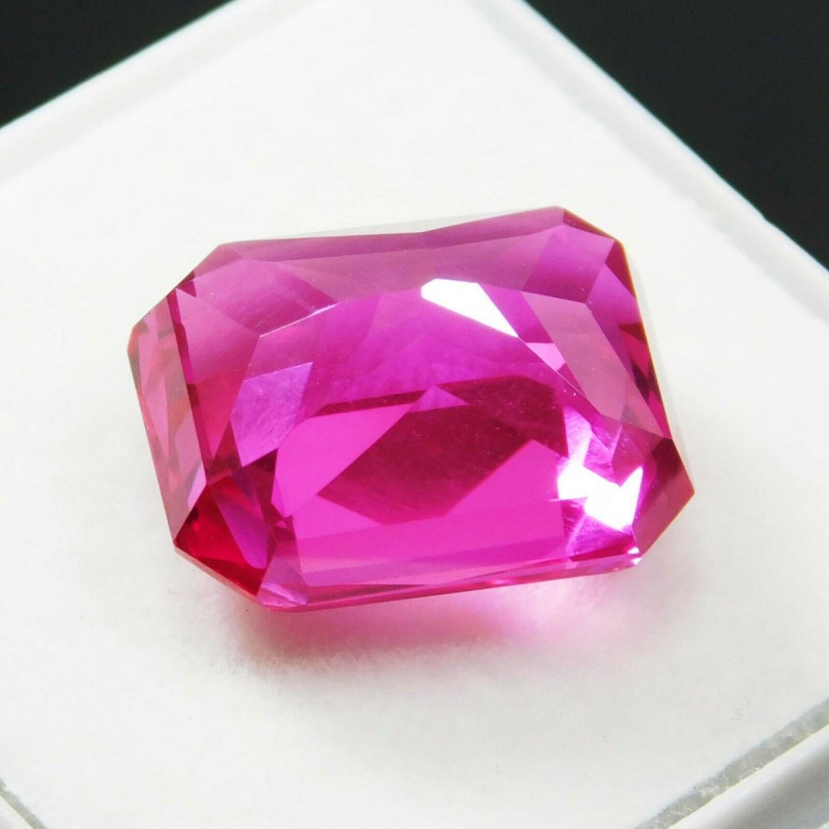 10.10 Ct Ceylon Pink Emerald Cut Natural Sapphire Loose Gemstone CERTIFIED