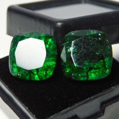 17 Carat Natural Certified Loose Gemstone Untreated Green Colombian Emerald