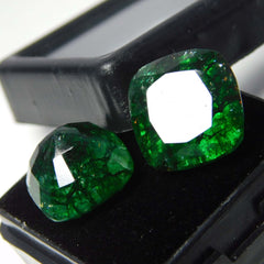 17 Carat Natural Certified Loose Gemstone Untreated Green Colombian Emerald