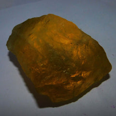 1185 Ct Natural Sapphire Huge Rough Earth Mined CERTIFIED Yellow Loose Gemstone