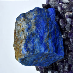 Uncut Natural Rough 1784.35 Ct Lapis Lazuli Blue Raw CERTIFIED Loose Gemstone