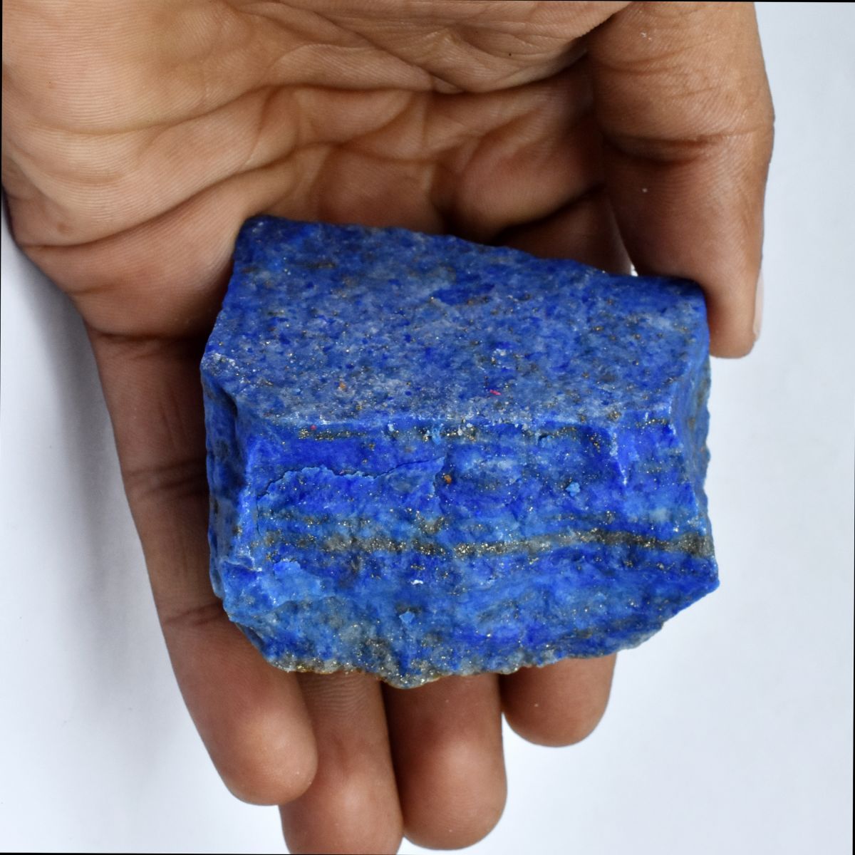 Uncut Natural Rough 1784.35 Ct Lapis Lazuli Blue Raw CERTIFIED Loose Gemstone