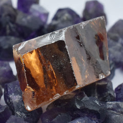 Orange Rough Natural 278.65 Ct Sapphire CERTIFIED Brilliant Cut Loose Gemstone