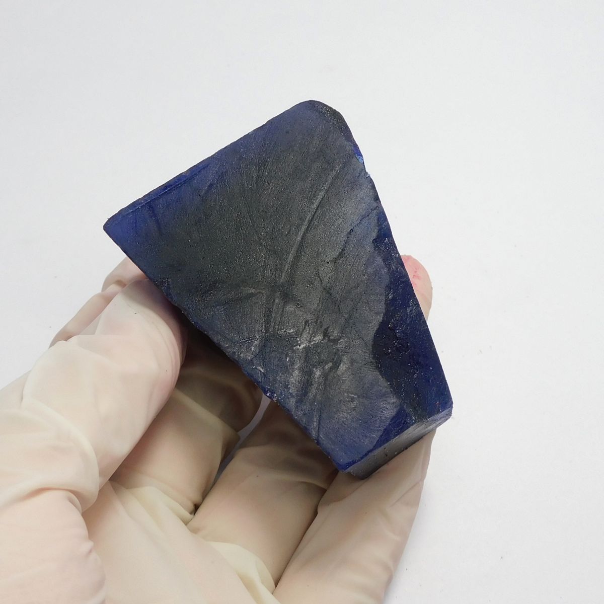 609.10 Ct Natural Blue Uncut Rough Tanzanite CERTIFIED Loose Gemstone