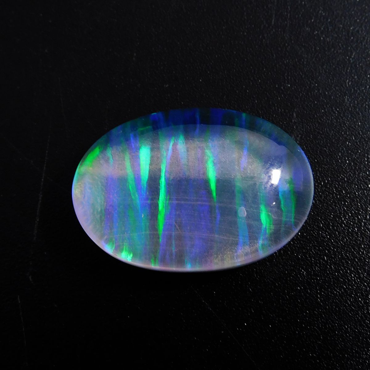 Natural Multi Color Oval Cut Boulder Opal 21.35 Ct CERTIFIED Loose Gemstone