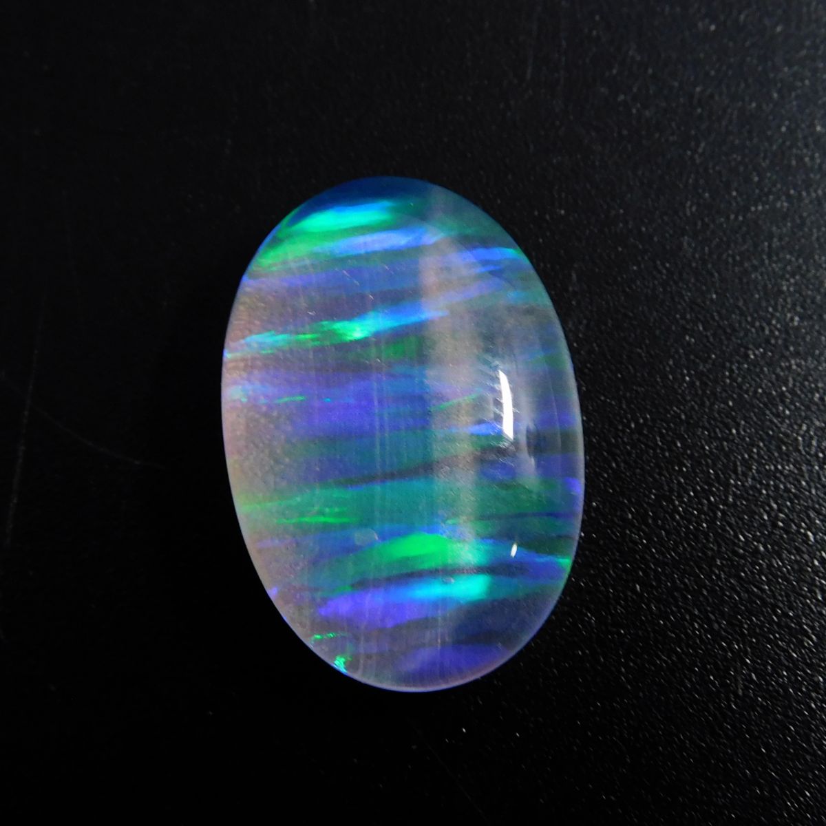 Natural Multi Color Oval Cut Boulder Opal 21.35 Ct CERTIFIED Loose Gemstone