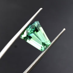 Natural Bluish Green Sapphire 9.40 Carat Fancy Cut CERTIFIED Loose Gemstone