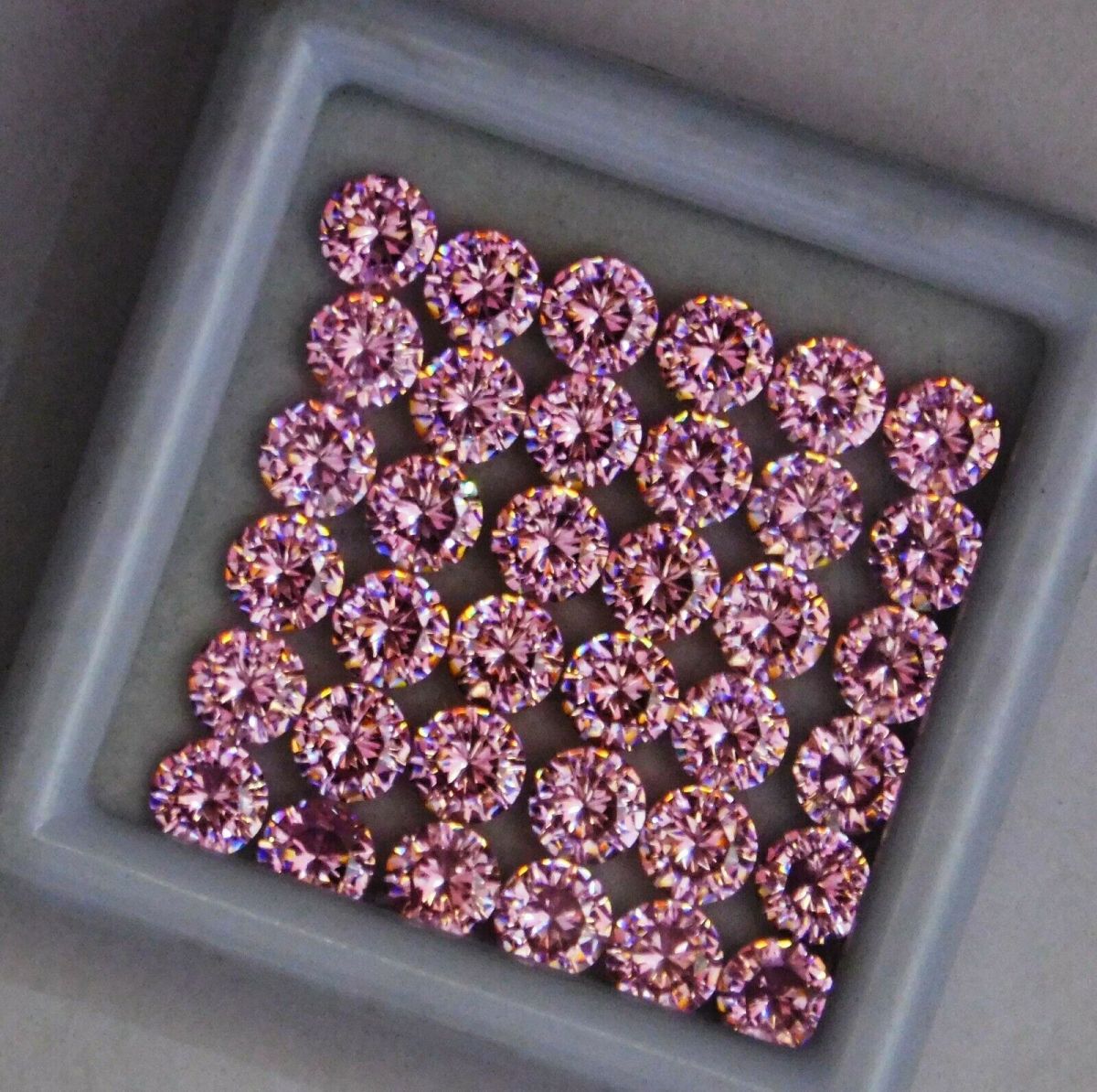 16 PCS Natural Pink Sapphire Loose Gemstone CERTIFIED Lot 5 MM Round Diamond Cut