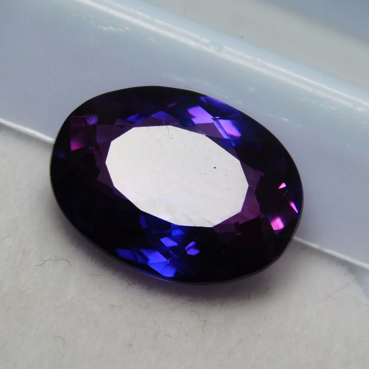 7.45 Ct Natural Purple Tanzanite Oval Cut CERTIFIED Rare Loose Gemstone