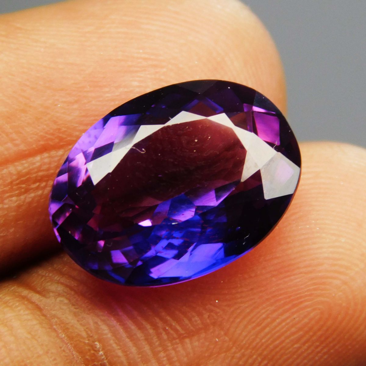 7.45 Ct Natural Purple Tanzanite Oval Cut CERTIFIED Rare Loose Gemstone