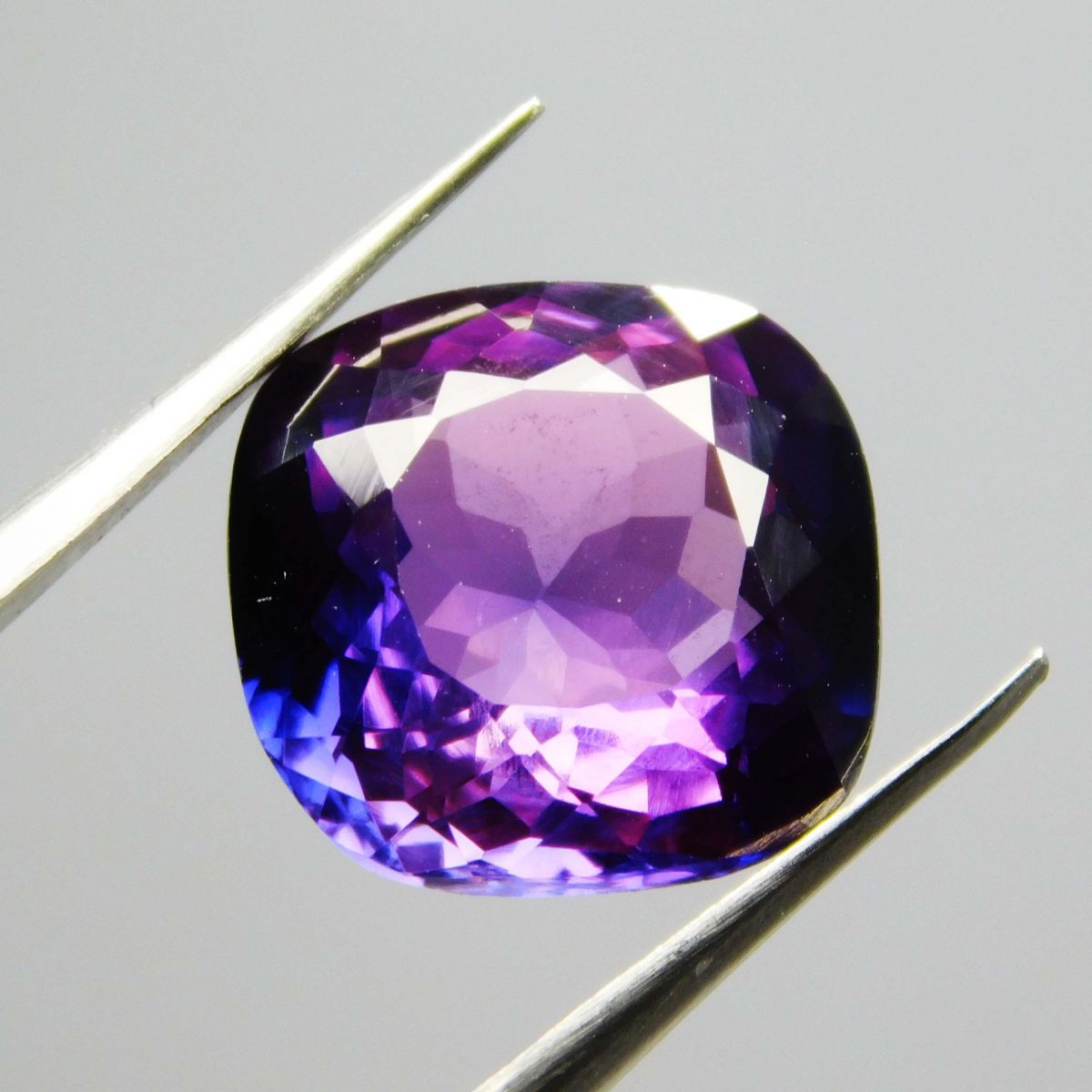 6.40 Ct Natural Purple CERTIFIED Loose Gemstone Tanzanite Square Cushion Cut