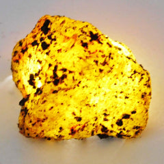 79 Ct Natural Yellow Sapphire uncut Rough Earth Mined CERTIFIED Loose Gemstone