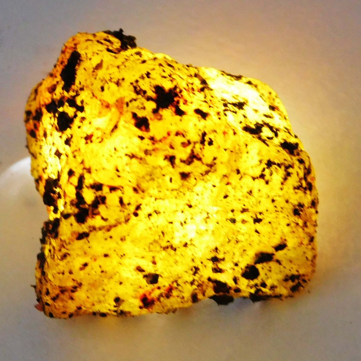 79 Ct Natural Yellow Sapphire uncut Rough Earth Mined CERTIFIED Loose Gemstone