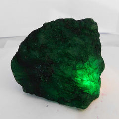 1035 Ct Natural Emerald Huge Rough Earth Mined CERTIFIED Green Loose Gemstone