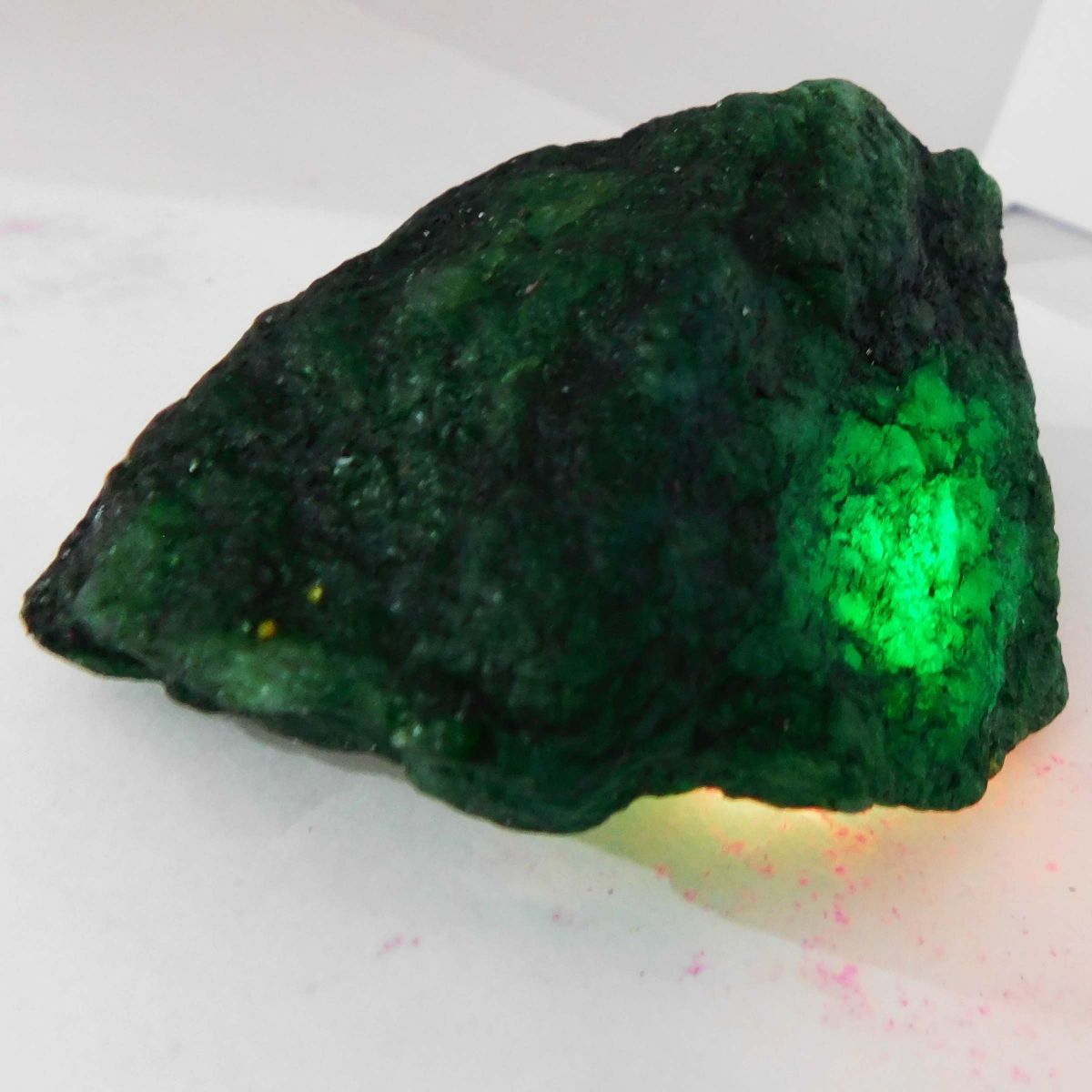 1035 Ct Natural Emerald Huge Rough Earth Mined CERTIFIED Green Loose Gemstone