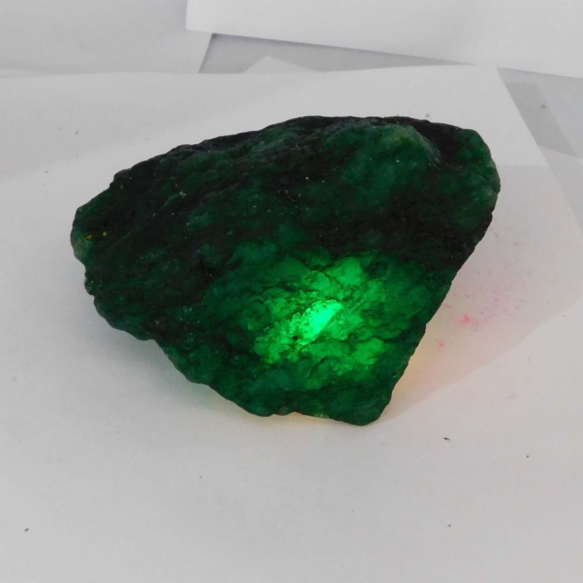 1035 Ct Natural Emerald Huge Rough Earth Mined CERTIFIED Green Loose Gemstone