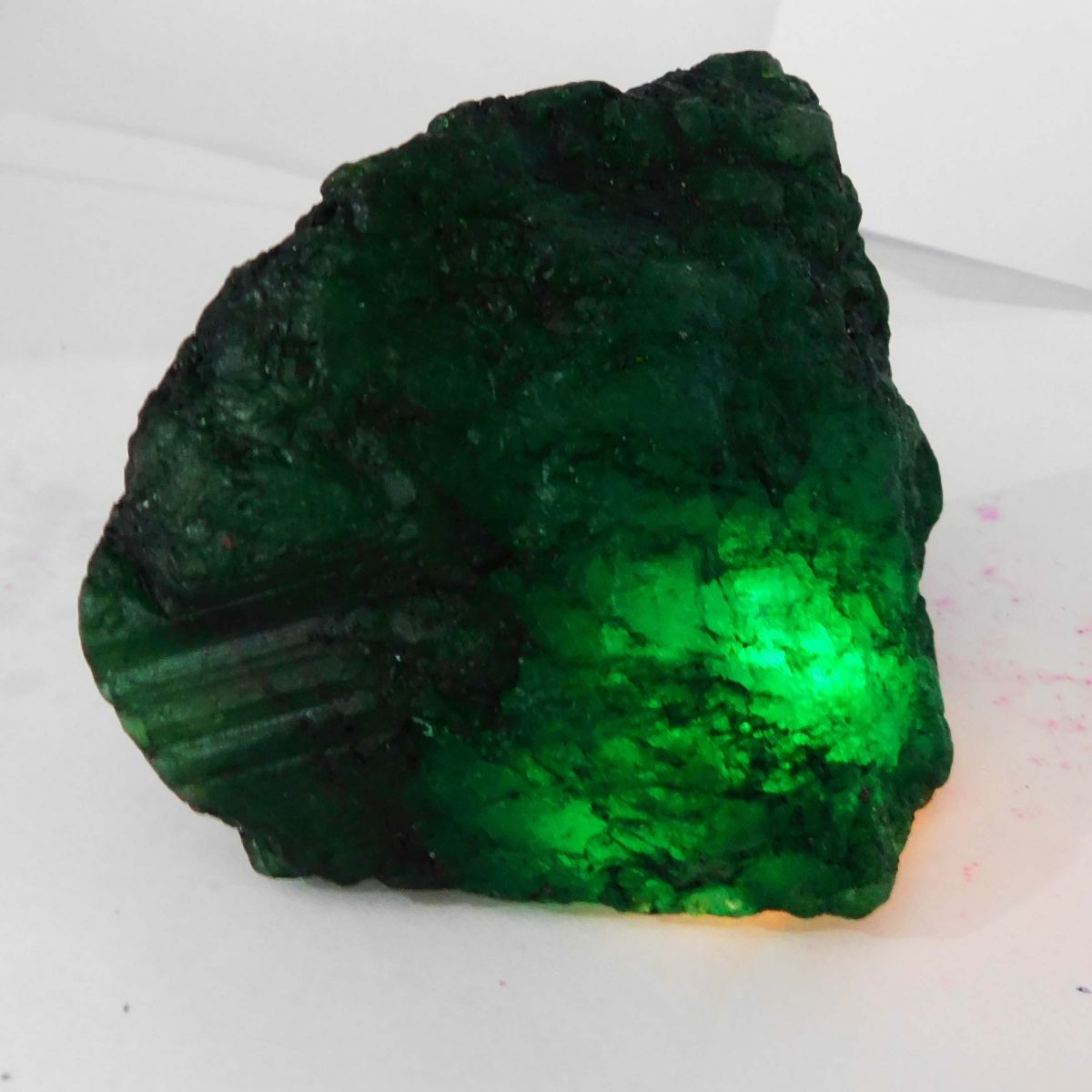 1035 Ct Natural Emerald Huge Rough Earth Mined CERTIFIED Green Loose Gemstone