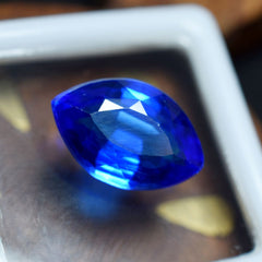 Sapphire Genuine 5.90 Ct Natural Rare Loose Gemstone CERTIFIED Blue Marquise Cut