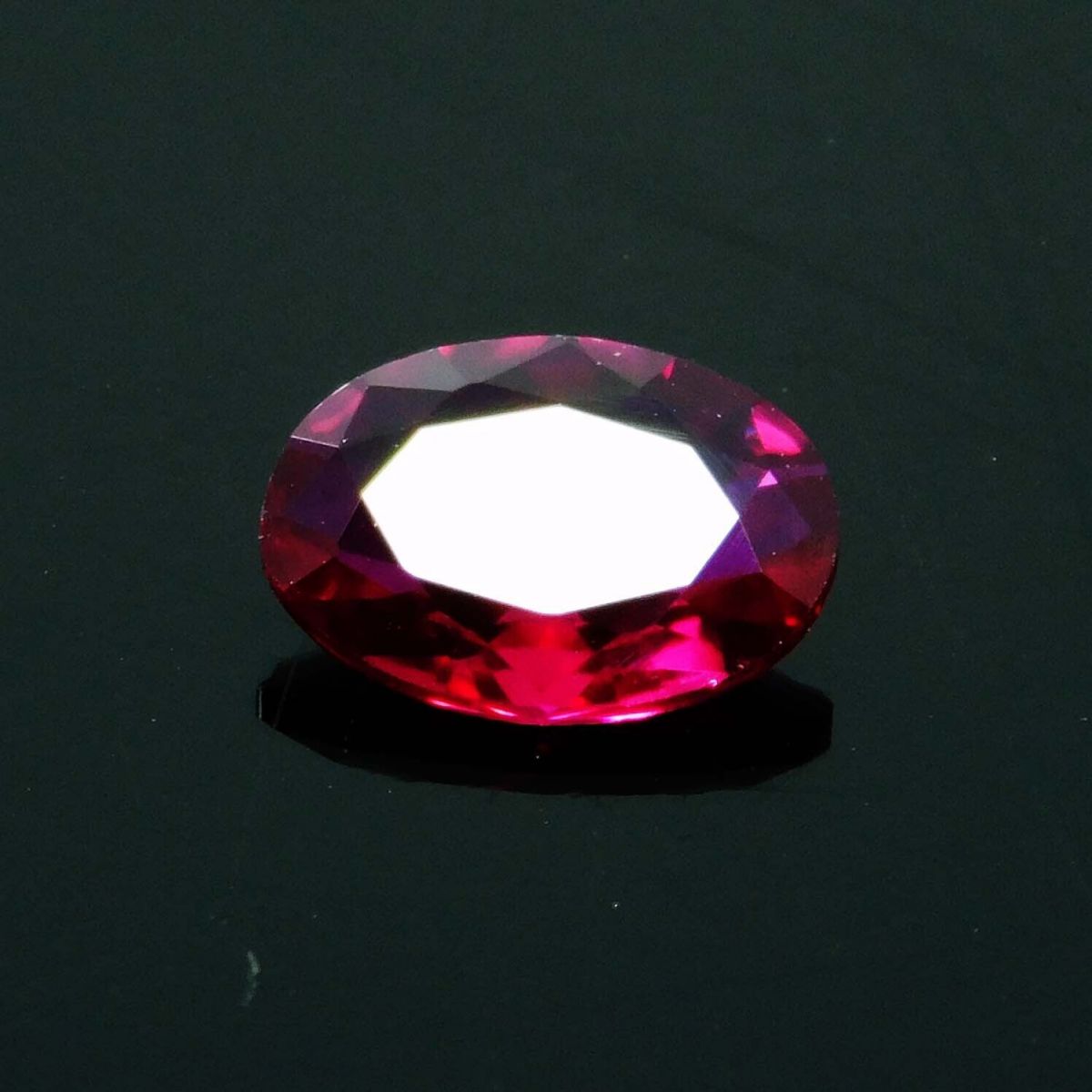 1.00 Ct NATURAL Red RUBY oval Cut CERTIFIED 7x5 mm Loose Gemstones