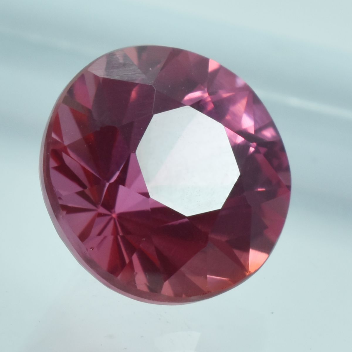 Padparadscha Sapphire Round Cut 8.10 Ct Natural Loose Gemstone CERTIFIED