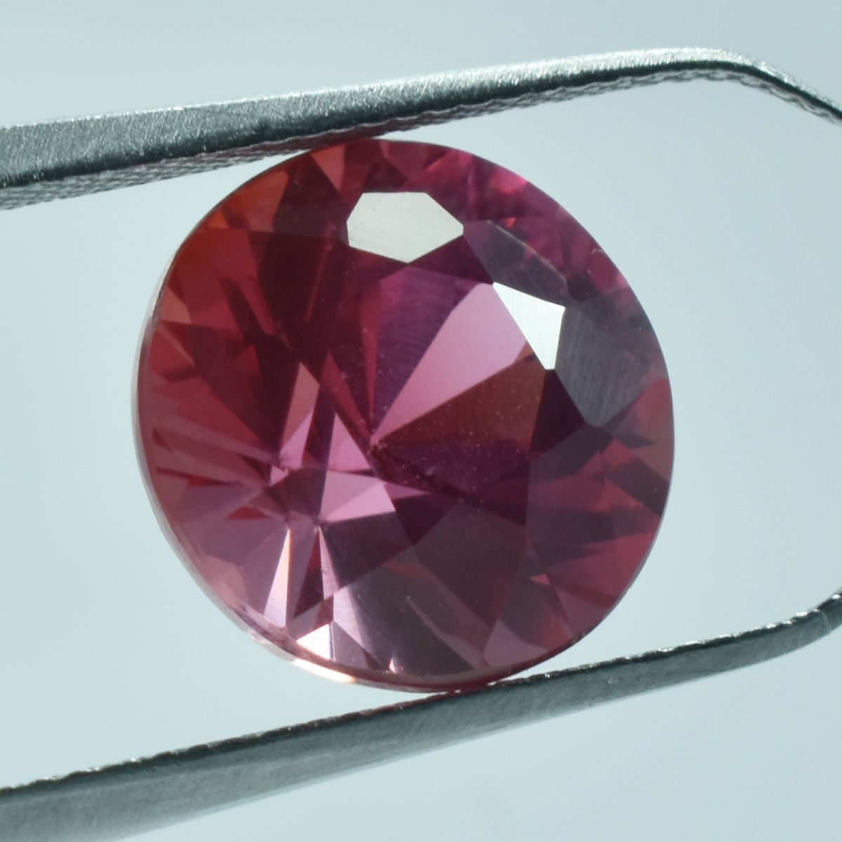 Padparadscha Sapphire Round Cut 8.10 Ct Natural Loose Gemstone CERTIFIED