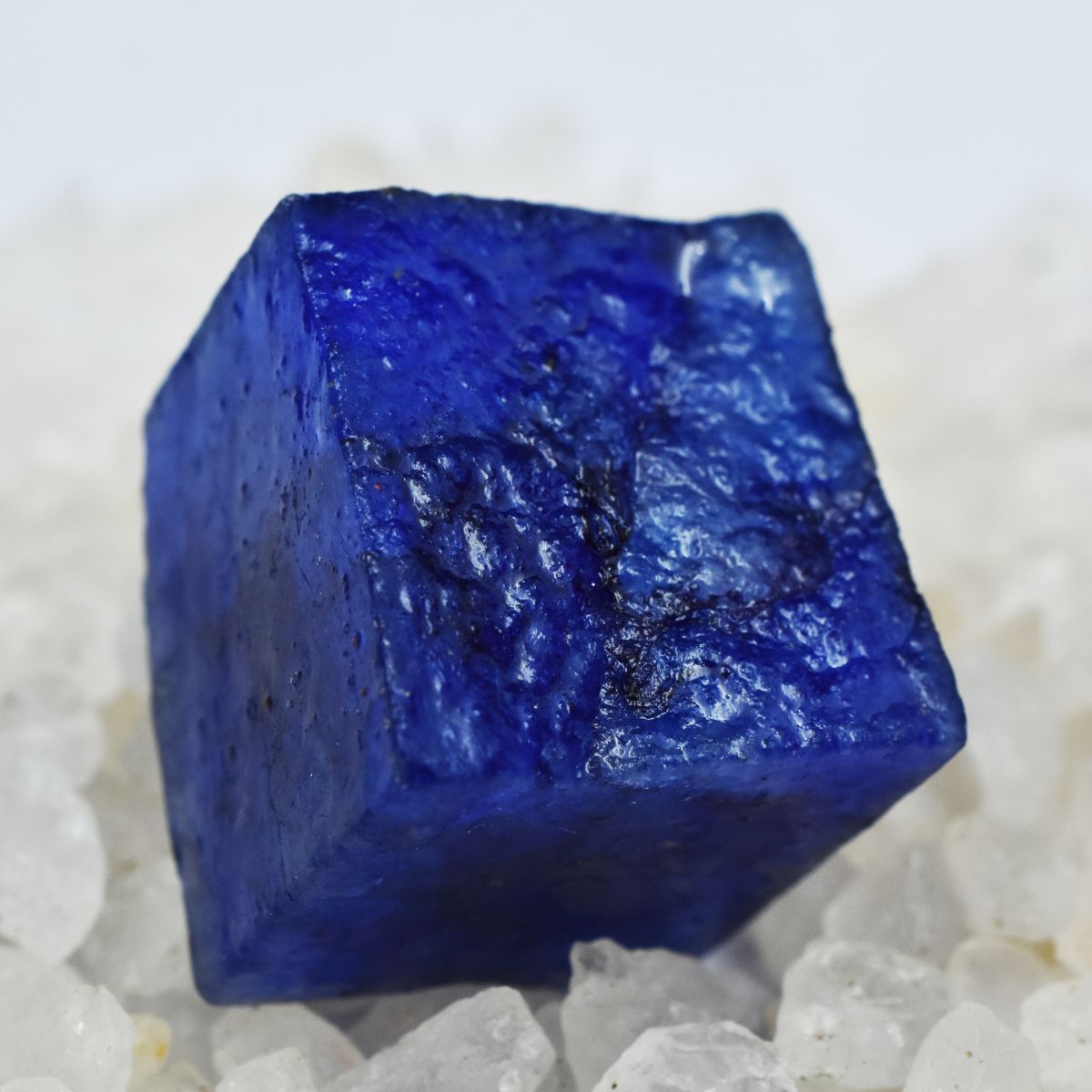 93.25 Ct Dyed Raw Uncut Rough Natural Blue Tanzanite Loose Gemstone CERTIFIED