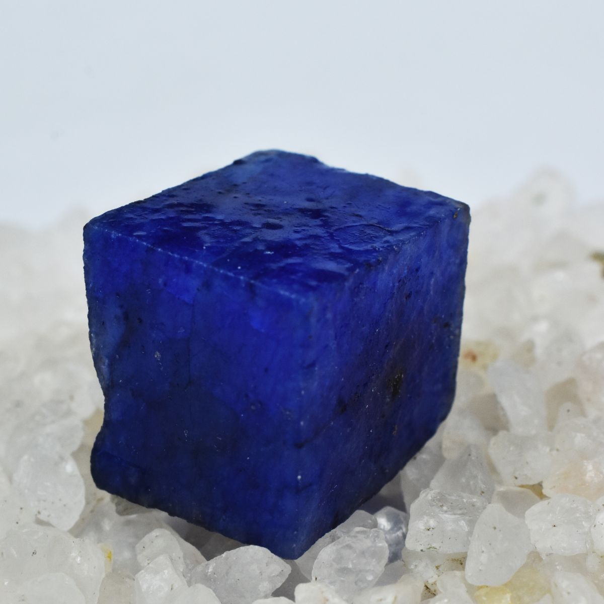 93.25 Ct Dyed Raw Uncut Rough Natural Blue Tanzanite Loose Gemstone CERTIFIED