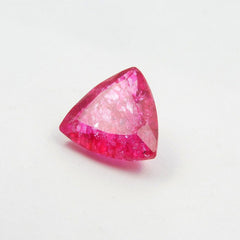 3.70 Ct Natural Pink Ceylon Sapphire CERTIFIED Trillion Cut Loose Gemstone