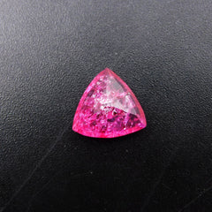 3.70 Ct Natural Pink Ceylon Sapphire CERTIFIED Trillion Cut Loose Gemstone