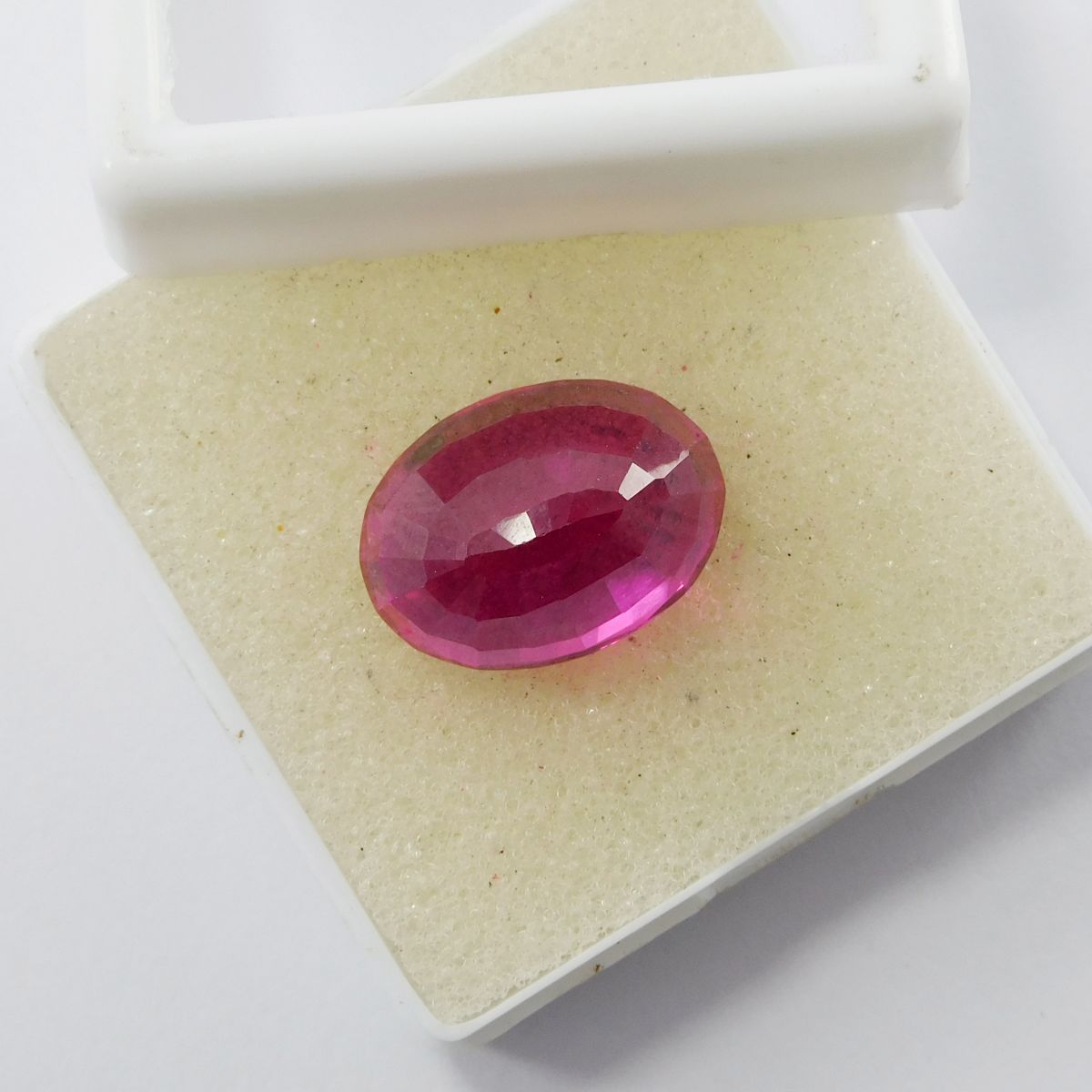 Huge Size Oval Cut 23.60  Ct Natural Pink Ruby Loose Gemstone CERTIFIED