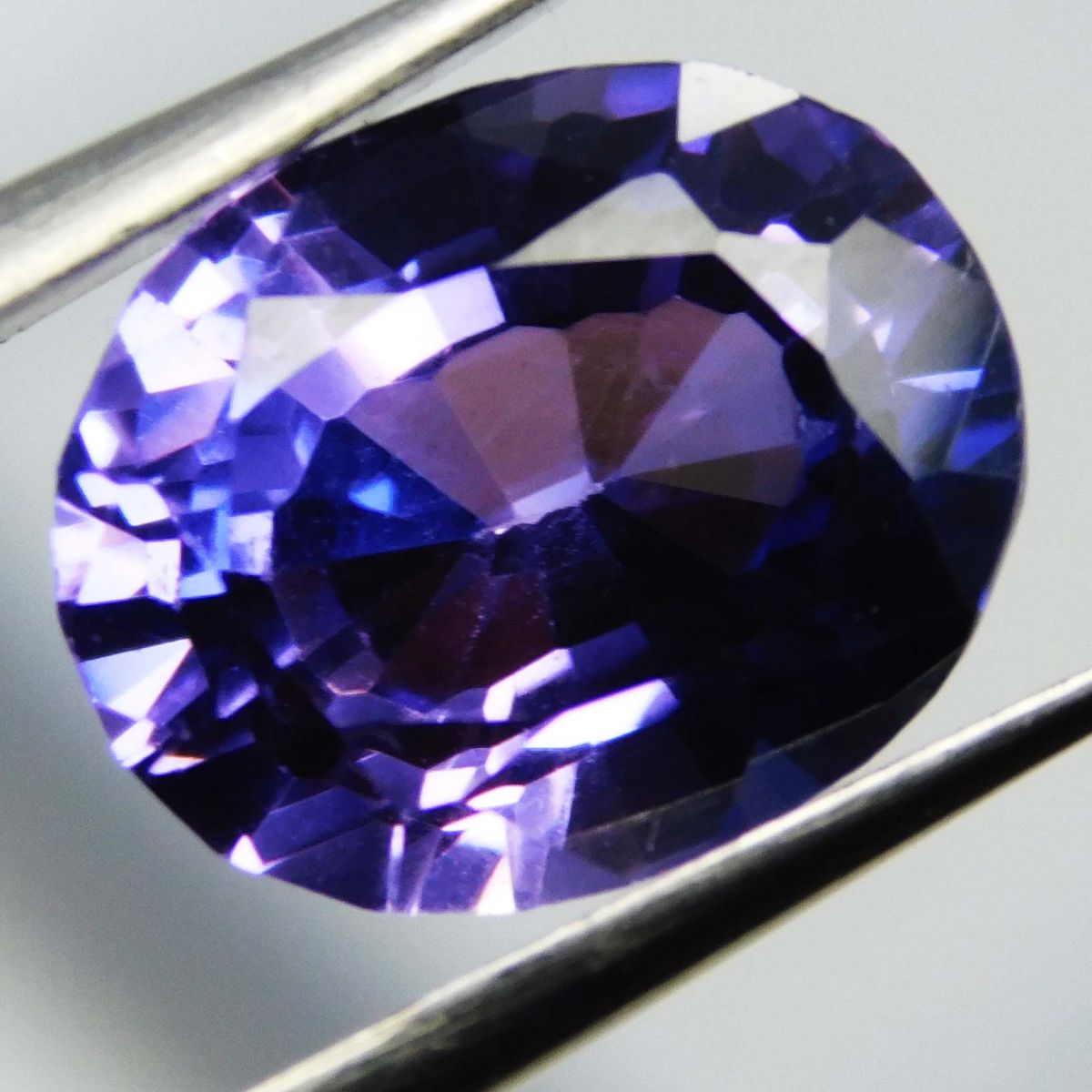 CERTIFIED Tanzania Loose Gemstone 7 Carat Natural Tanzanite Purple Oval Cut