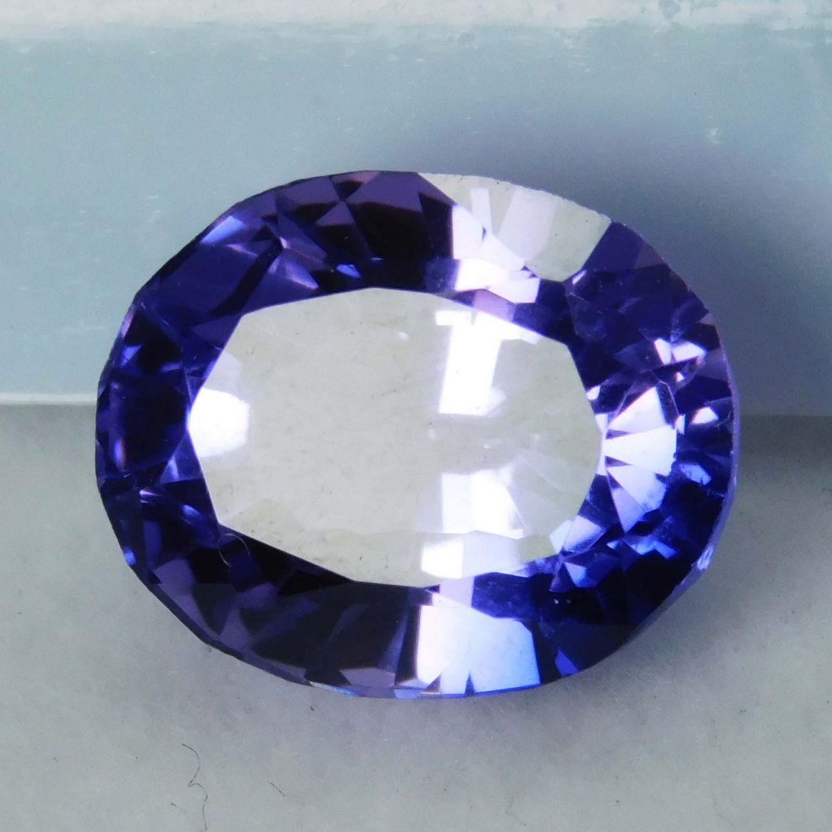 CERTIFIED Tanzania Loose Gemstone 7 Carat Natural Tanzanite Purple Oval Cut