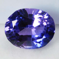 CERTIFIED Tanzania Loose Gemstone 7 Carat Natural Tanzanite Purple Oval Cut