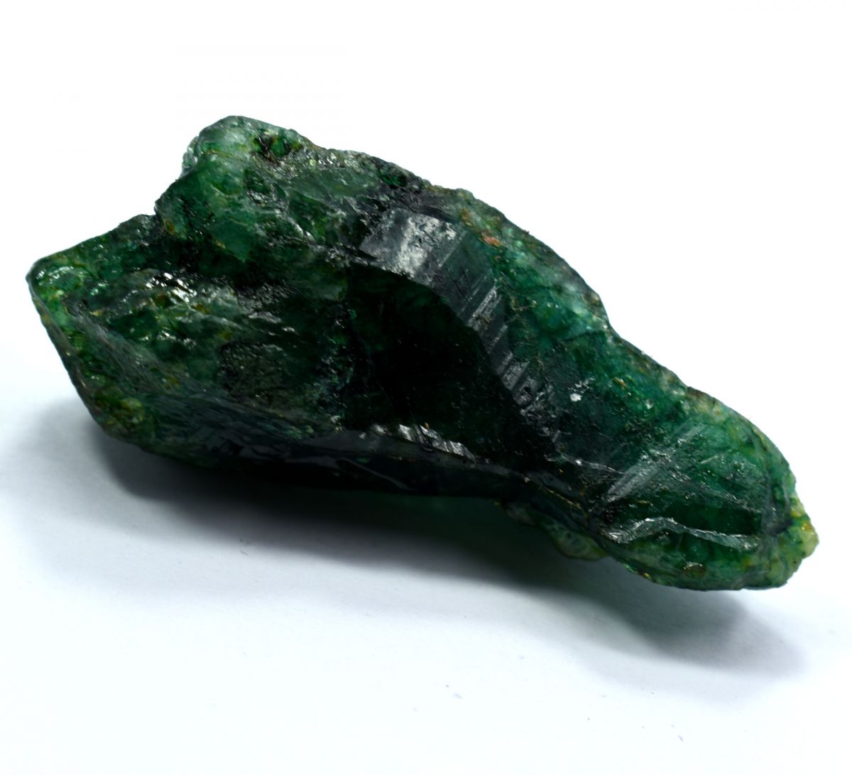 Huge Size Natural Emerald Green 179.40 Ct Uncut Rough CERTIFIED Loose Gemstone