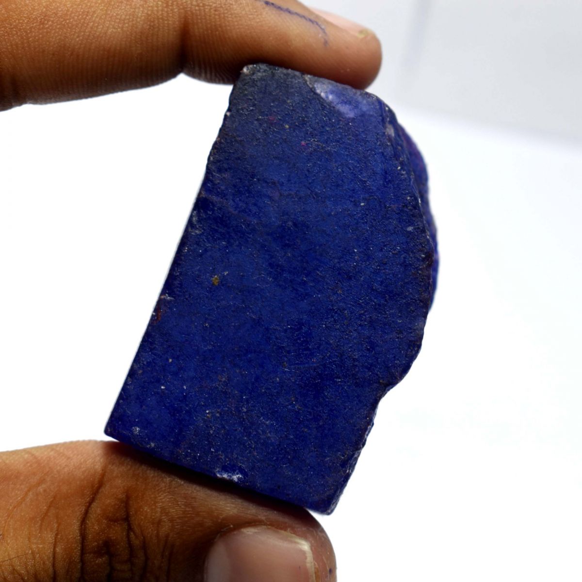 Natural Sapphire Blue Rough Uncut Huge Size 318.15 Ct CERTIFIED Loose Gemstone